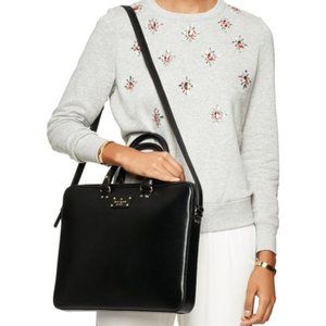 Kate Spade New York Wellesley Tanner Black Laptop Bag